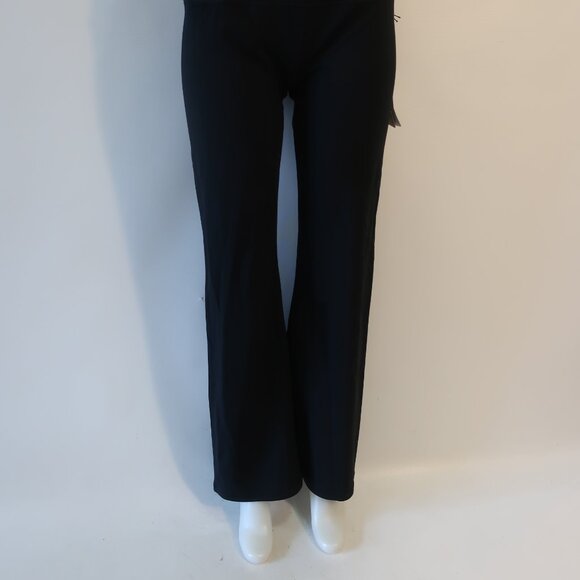 NWT Womens Nancy Rose Performance "Rocker Pant" Black Flare Pants Sz 10 - Picture 4 of 10